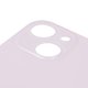 Задня панель корпуса для iPhone 13, рожева, не потрібно знімати скло камери, Original (PRC), big hole Прев'ю 1