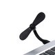 Вентилятор Mini, чорний, мобільний, USB тип-A Прев'ю 4