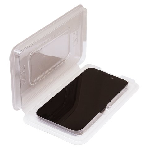 Дисплей для iPhone 15 Pro, черный, с рамкой, Copy, (TFT), ZY, LTPS FHD Превью 2