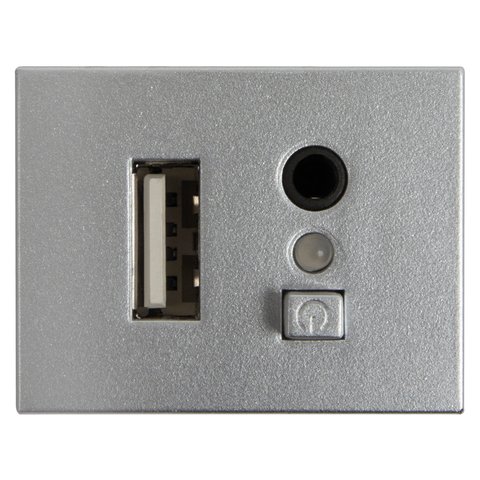 Модуль для подключения USB для Ford 6000CD MP3+USB (серебристый) Превью 1