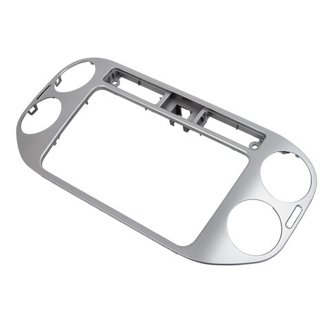 Radio Trim Plate for VW Tiguan 2013-14 MY for RCD510, RNS510, RCD310, RNS310, RNS315 (silver) Preview 1