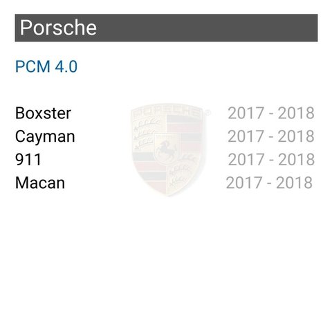 Wireless CarPlay and Android Auto Adapter for Porsche with PCM4.0 Preview 1