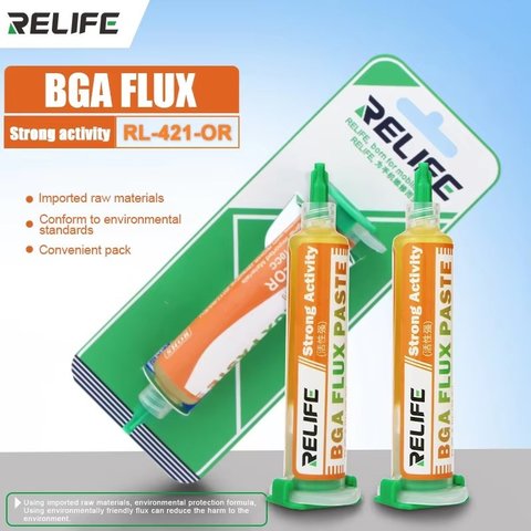 Flux Paste RELIFE RL-421-OR, (10 ml) Preview 2