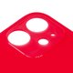 Housing Back Cover compatible with iPhone 11, (red, no need to remove the camera glass, Original (PRC), big hole) Preview 1