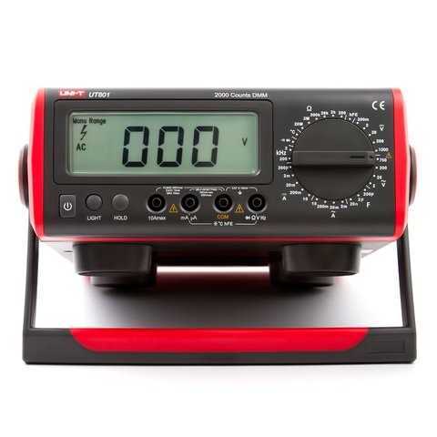 Multímetro digital de sobremesa UNI-T UT801 Vista previa  2