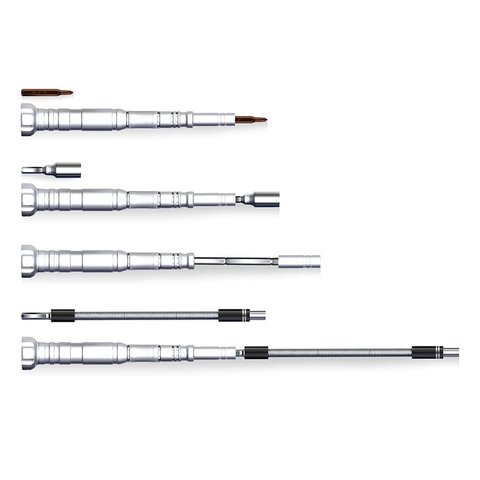 Juego de herramientas profesionales para reparar teléfonos móviles y tabletas 61 en 1 Jakemy JM-8166 Vista previa  3