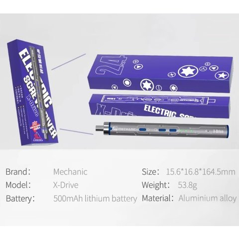 Destornillador eléctrico inalámbrico Mechanic X-Drive Vista previa  4