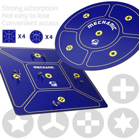 Sujetador magnético Mechanic ScR, para tornillos, 8 uds. Vista previa  1