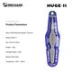 Pinzas para smd Mechanic Huge-11, recta, no magnético Vista previa  6