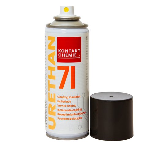 Изоляционный лак Kontakt Chemie Urethan 71, 200 мл, полиуретановый Превью 1