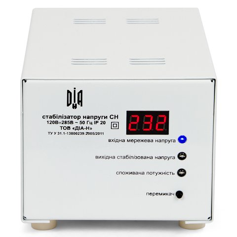 Релейний стабілізатор напруги ДІА-Н СН-600-х Прев'ю 1