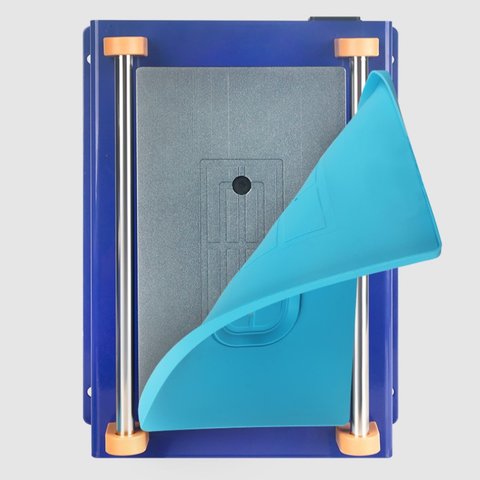 Пристрій для розклеювання дисплейного модуля (сепаратор) Mechanic D200, використовується для екранів до 8,5", з вакуумним насосом Прев'ю 5