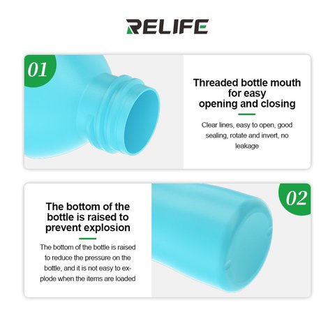 Баночка для жидкости с дозатором RELIFE TB1, 50 мл, синяя Превью 4