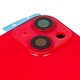 Корпус для iPhone 14, красный, с держателем SIM-карты, с боковыми кнопками, Original (PRC), EU version Превью 1