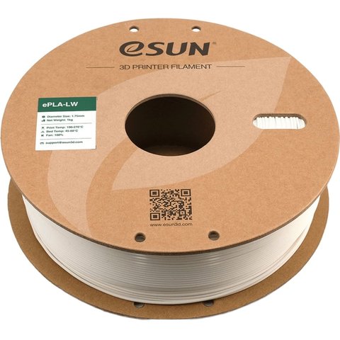 Филамент для 3D-принтера eSUN PLA-LW White, 1 кг Превью 2
