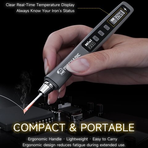 Паяльник Mechanic Mini210, 40 Вт, батарея, портативний Прев'ю 1