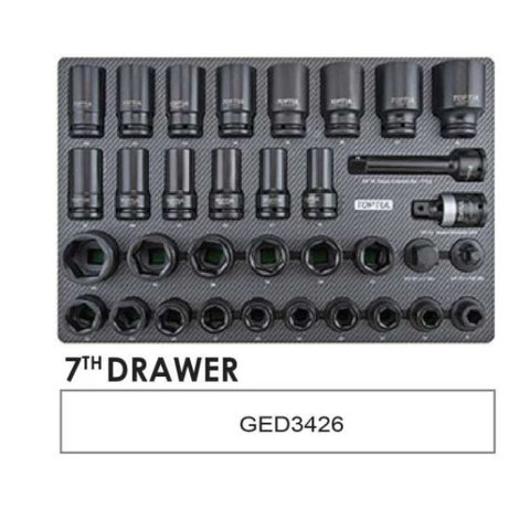 Візок з набором інструментів TOPTUL GE-44803 Прев'ю 7